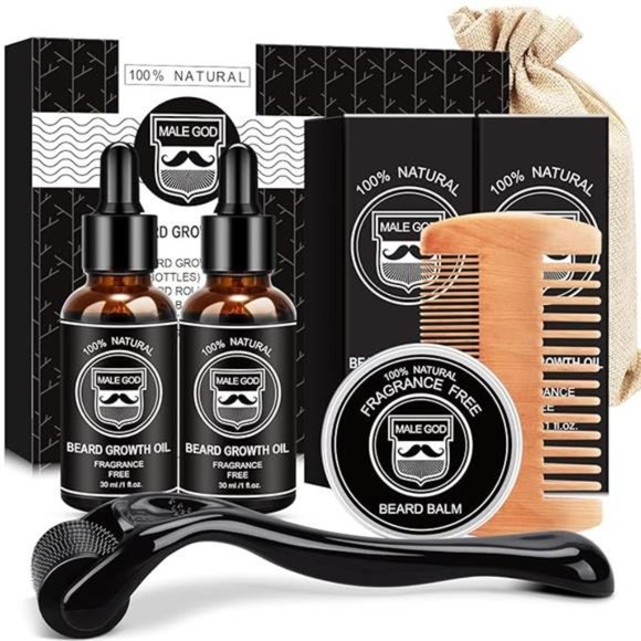 Beard Growth Kit - Beard Kit for Men W/Handmade Beard Growth Oil, Beard Balm - Picture 8 of 8